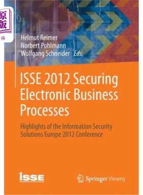 海外直订ISSE 2012 Securing Electronic Business Processes: Highlights of the Information  ISSE 2012确