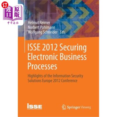 海外直订ISSE 2012 Securing Electronic Business Processes: Highlights of the Information  ISSE 2012确
