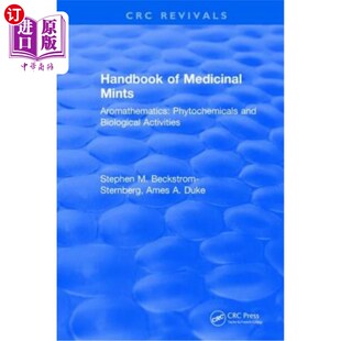 海外直订医药图书Handbook of Medicinal Mints: Aromathematics: Phytochemicals and Biological Activ 药用薄荷手册：芳香