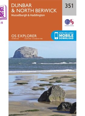 海外直订Dunbar and North Berwick 邓巴和北贝里克