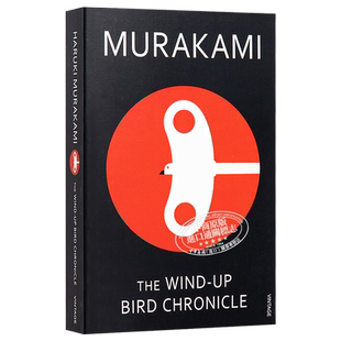 预售 村上春树 奇鸟行状录 英文原版 英版平装 The Wind-Up Bird Chronicle Haruki Murakami 红黑封面