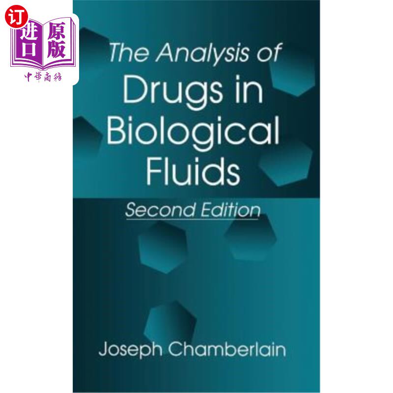 海外直订医药图书The Analysis of Drugs in Biological Fluids 生物液体药物分析第2版