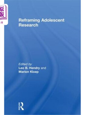 海外直订Reframing Adolescent Research 重塑青少年研究