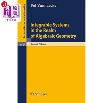 海外直订Integrable Systems in the Realm of Algebraic Geometry 代数几何领域中的可积系统
