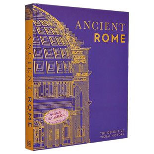 DK 古罗马 代表性的视觉历史 Ancient Rome The Definitive Visual History 英文原版 【中商原版】