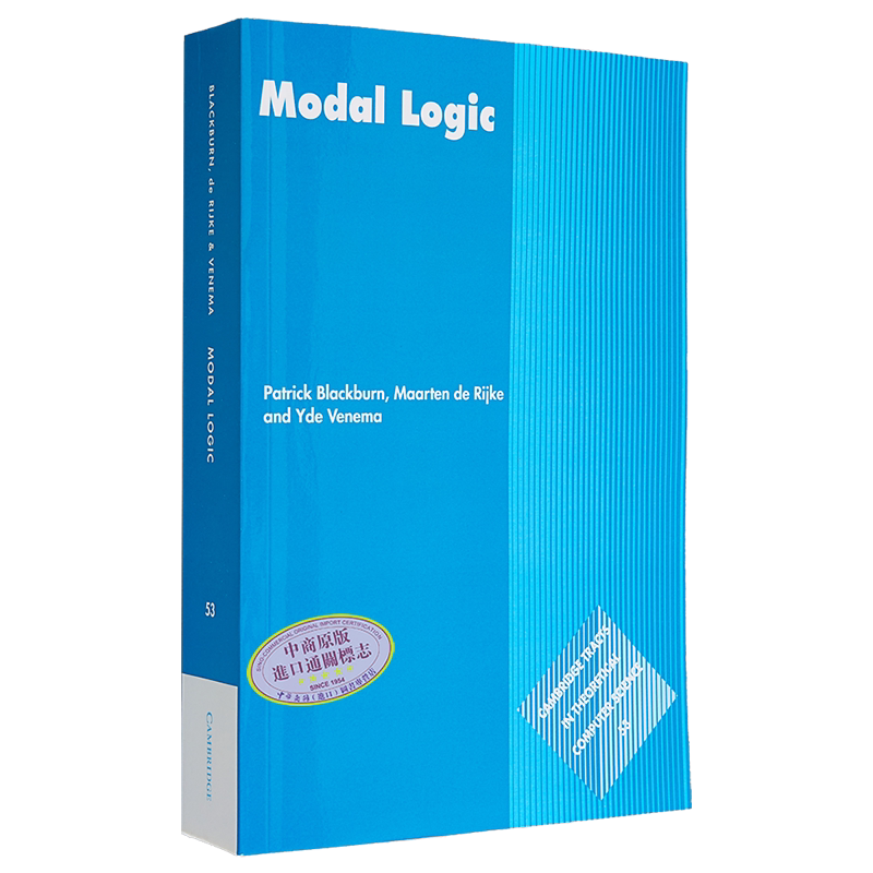 预售 模态逻辑 剑桥理论计算机科学论文集 英文原版 Modal Logic Maarten de Rijke【中商原版】