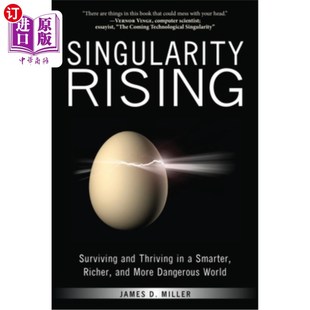 and 更 在一个更聪明 Richer Rising Surviving More Thriving 奇点崛起 海外直订Singularity Danger Smarter