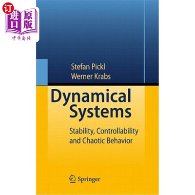 海外直订Dynamical Systems: Stability, Controllability and Chaotic Behavior 动力系统：稳定性、可控性和混沌行为