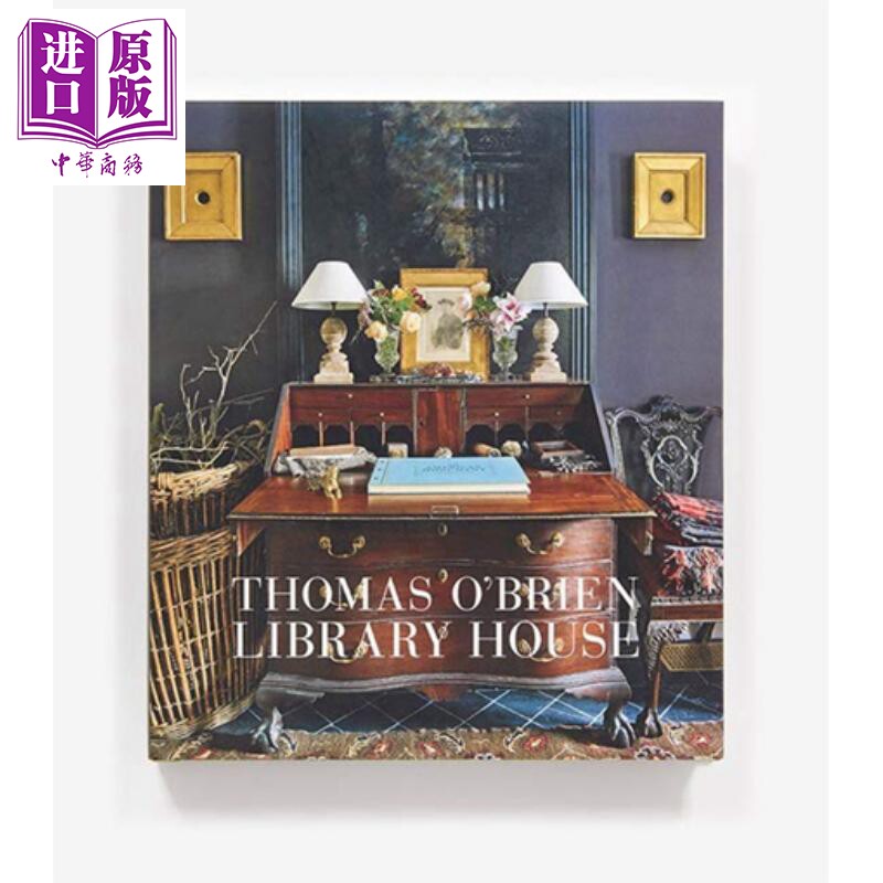 现货 Thomas OBrien: Library House 进口艺术 托马斯奥勃良：图书馆的房子【中商原版】