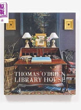 现货 Thomas OBrien: Library House 进口艺术 托马斯奥勃良：图书馆的房子【中商原版】