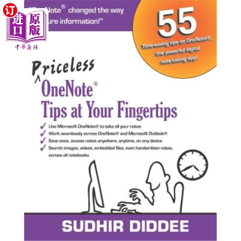 海外直订Priceless OneNote(R) Tips at Your Fingertips 无价的OneNote