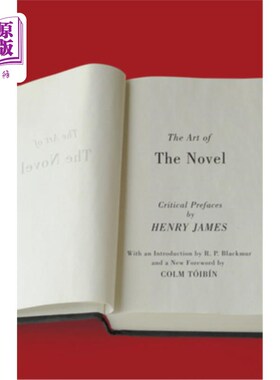 海外直订The Art of the Novel: Critical Prefaces 小说的艺术:评论性序言