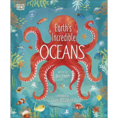 Earths Incredible Oceans DK出版 地球上的海洋 英文原版进口图书 儿童百科知识 环保绘本 动物科普图画书 7-9岁【中商原版?