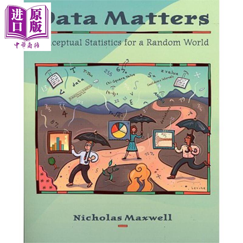 现货 数据事项 随机世界的概念统计学 Data Matters 英文原版 Nicholas Maxwell Wiley 【中商原版】