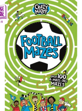 海外直订Football Mazes 足球迷宫
