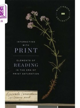 海外直订Interacting with Print 与打印