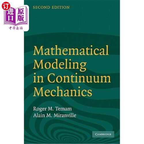 海外直订Mathematical Modeling in Continuum Mechanics 连续介质力学中的数学建模