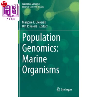海外直订Population Genomics: Marine Organisms 群体基因组学：海洋生物