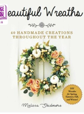 海外直订Beautiful Wreaths 美丽的花环