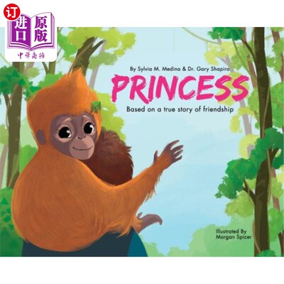 海外直订Princess - Hardback: Baby Animal Environmental Heroes 公主-精装本：小动物环保英雄