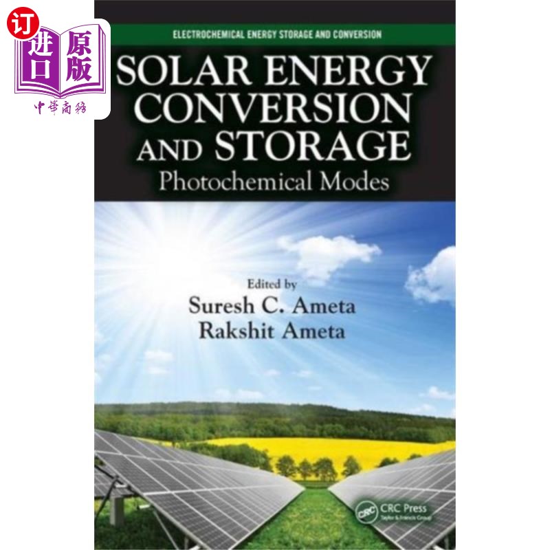 海外直订Solar Energy Conversion and Storage 太阳能转换与储存