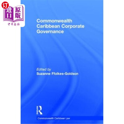 海外直订Commonwealth Caribbean Corporate Governance 英联邦加勒比地区公司管治