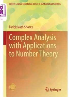 海外直订Complex Analysis with Applications to Number Theory 复数分析及其在数论中的应用