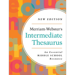 Merriam-Webster’s Intermediate Thesaurus 麦林韦氏中级同义辞典2023版 初中生适用【中商原版】