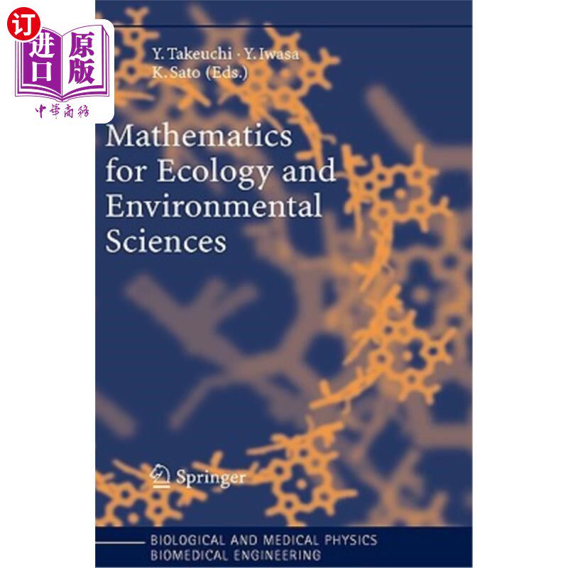 海外直订Mathematics for Ecology and Environmental Sciences 生态与环境科学数学