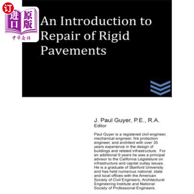 海外直订An Introduction to Repair of Rigid Pavements 刚性路面修复导论