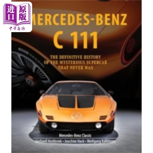 111 历史 中商原版 Heidbrink Gerhard MercedesBenz 英文原版 梅赛德斯奔驰C111神秘超跑 预售