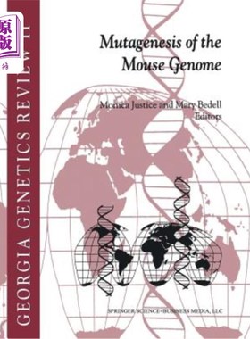 海外直订Mutagenesis of the Mouse Genome 小鼠基因组突变