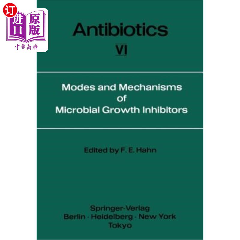 海外直订Modes and Mechanisms of Microbial Growth Inhibitors 微生物生长抑制剂的作用方式和机理
