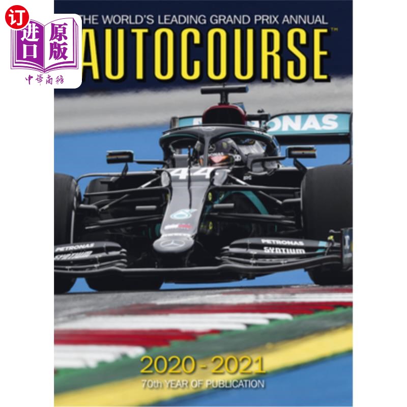 海外直订Autocourse 2020-2021: The World's Leading Grand Prix Annual - 70th Year of Publi Autocourse 书籍/杂志/报纸 原版其它 原图主图