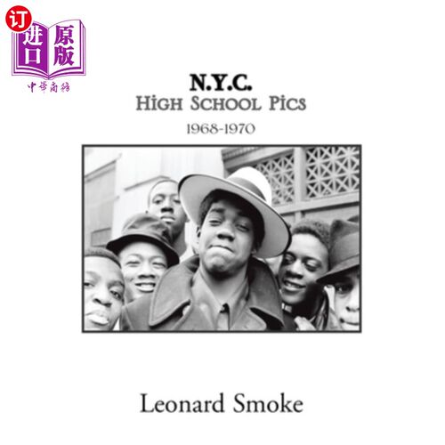 海外直订N.Y.C. High School Pics: 1968-1970 纽约高中照片：1968-1970