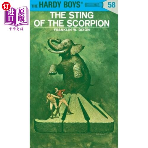 海外直订Hardy Boys 58: The Sting of the Scorpion Hardy Boys 58: The Sting of The Scorpion