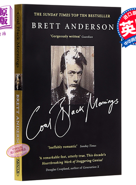 布雷特 安德森 漆黑清晨 豆瓣阅读 山羊皮 主唱 英文原版 Coal Black Mornings 自传 Brett Anderson【中商原版】