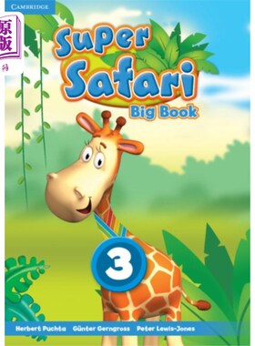 海外直订Super Safari Level 3 Big Book 超级Safari 3级大书