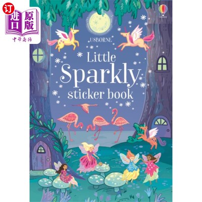海外直订Sparkly Sticker Book 闪光贴纸书