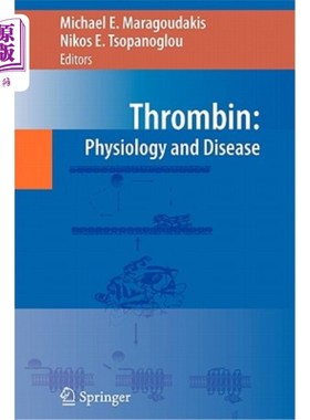 海外直订Thrombin: Physiology and Disease 凝血酶:生理学与疾病