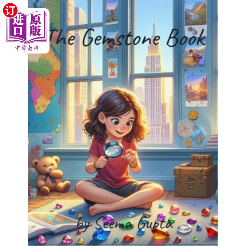 海外直订The Gemstone Book 宝石书