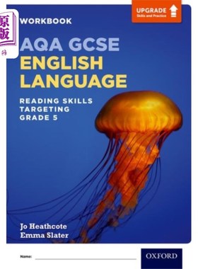 海外直订AQA GCSE English Language: Reading Skills Workbo... AQA GCSE英语阅读技巧练习册-针对五年级学生