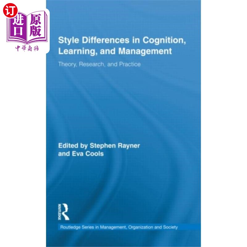 海外直订Style Differences in Cognition, Learning, and Ma... 认知、学习和管理中的风格差异