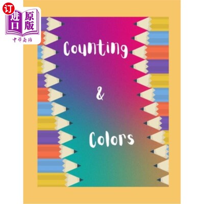 海外直订Counting & Colors: (A learning activity book for littles) 《计数与色彩》:(一本适合小朋友的学习活动书)