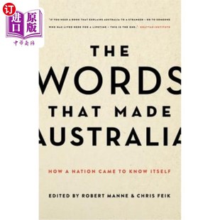 Australia Nation Words Made 造就澳大利亚 一个民族如何认识自己 海外直订The Itself How That Came 语言 Know
