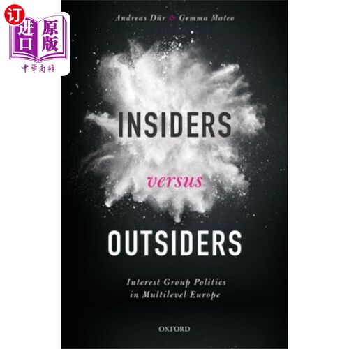 海外直订Insiders versus Outsiders 圈内人vs圈外人