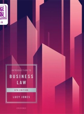 海外直订INTRODUCTION TO BUSINESS LAW 6E PAPERBAC 商法概论6e纸质版
