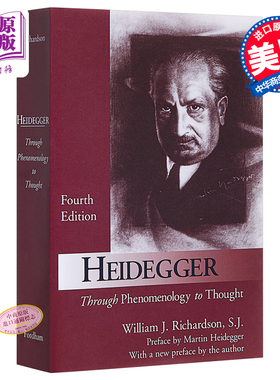 【中商原版】海德格尔：从现象学到思想 英文原版 Heidegger:Through Phenomenology to Thought  / William J. Richardson