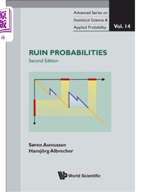 海外直订Ruin Probabilities (Second Edition) 破产概率（第二版）