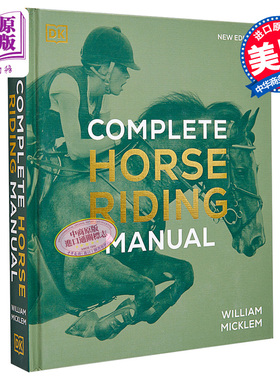 DK马术全书 马术科普指南Complete Horse Riding Manual 英文原版 William Micklem【中商原版】
